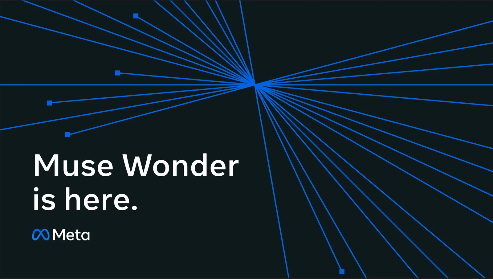 메타가 공개한 Muse Wonder 출시 공식 이미지